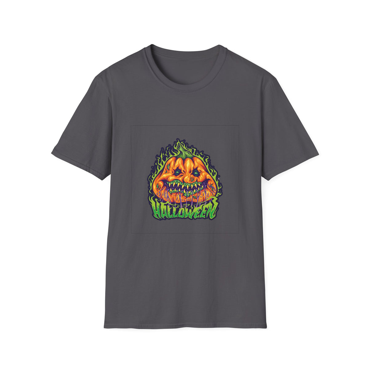 Scary Pumpkin Vintage Halloween T-Shirt