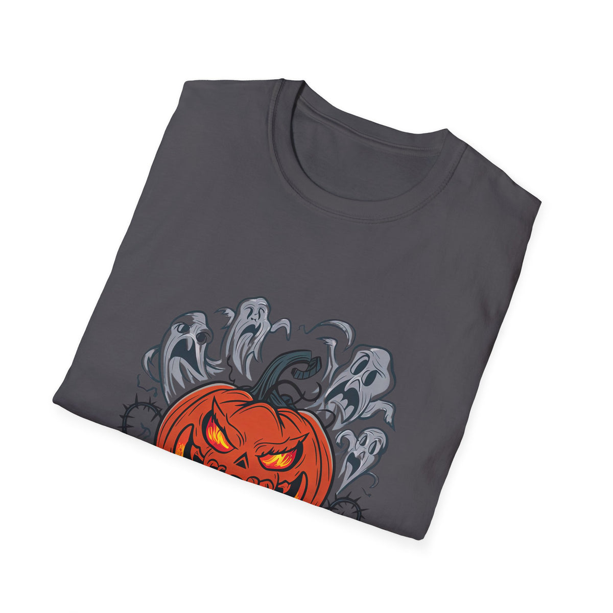 Scary Pumpkin Halloween T-Shirt