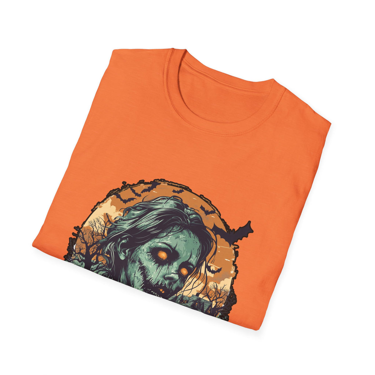 Scary Pumpkin Vintage Halloween T-Shirt