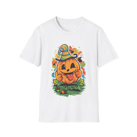 Vintage Pumpkin Halloween Graphic T-Shirt