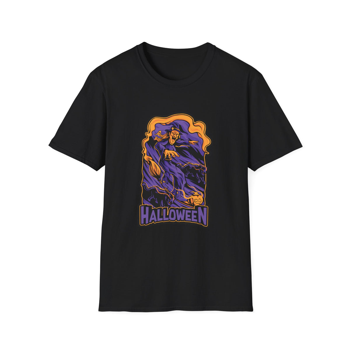 Witch Please Halloween T-Shirt - Cute Vintage Design for Spooky Season