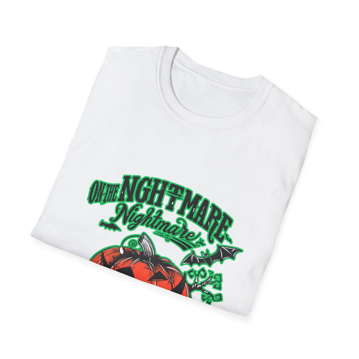 Scary Pumpkin Vintage Halloween T-Shirt