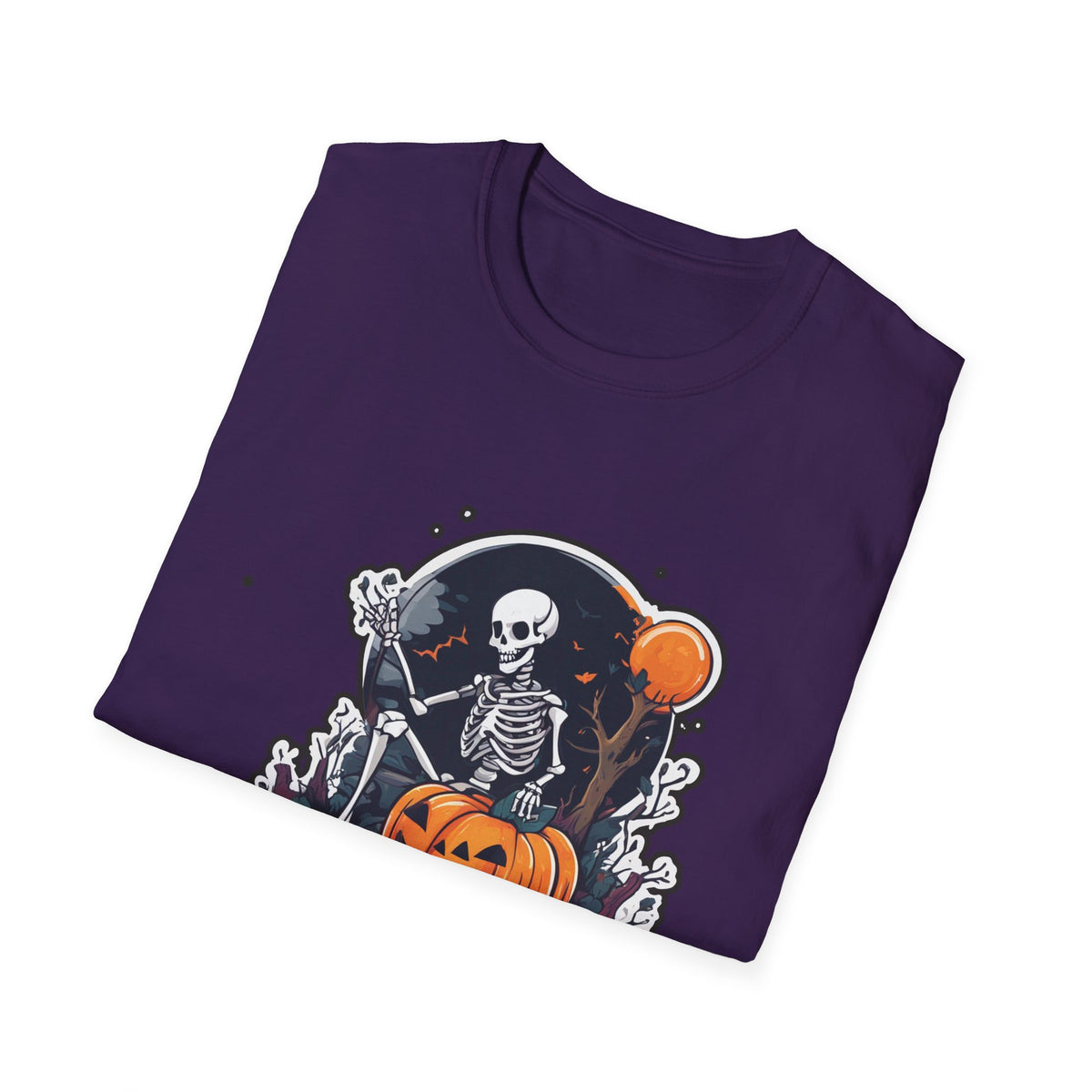 Scary Pumpkin Vintage Halloween T-Shirt