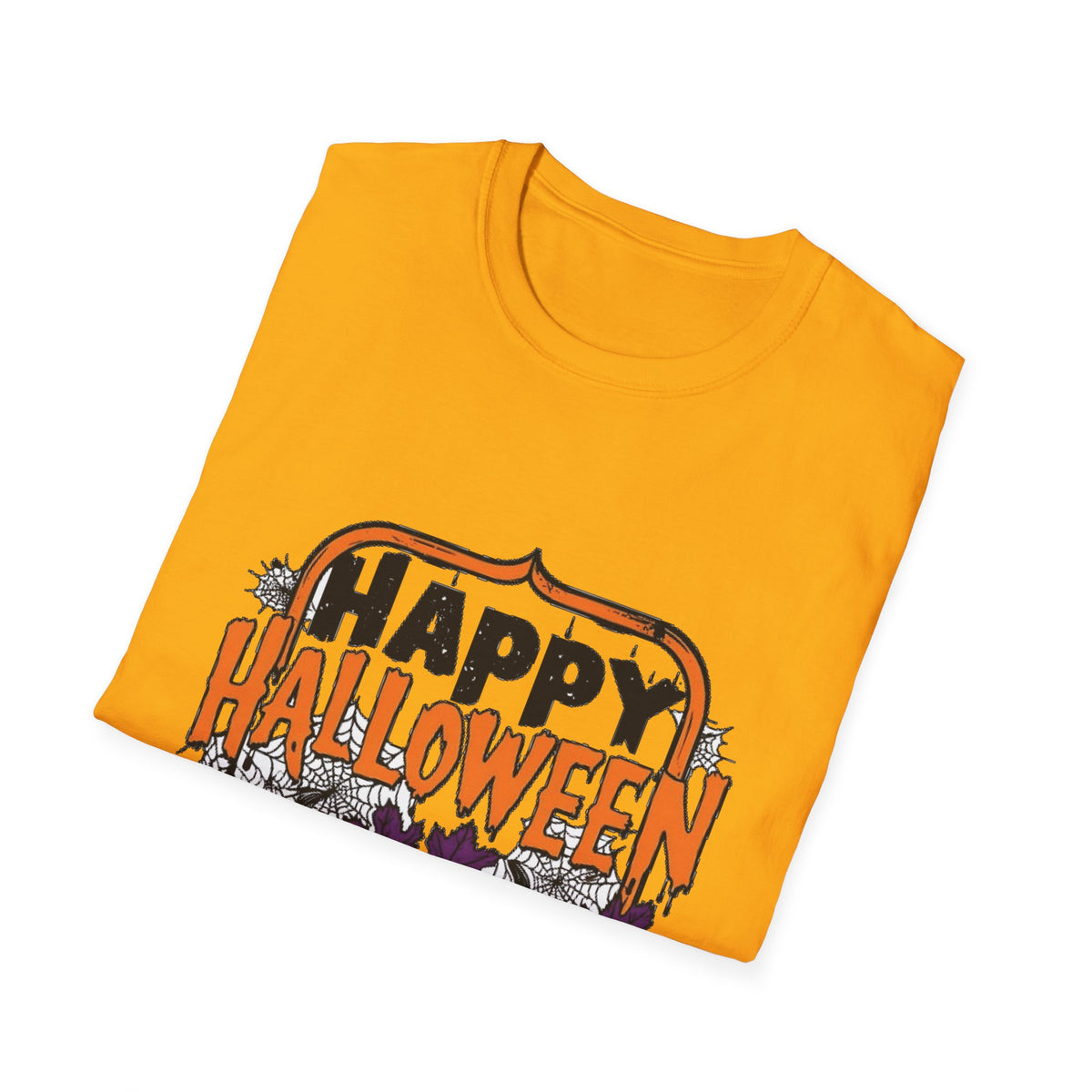Scary Pumpkin Vintage Halloween T-Shirt