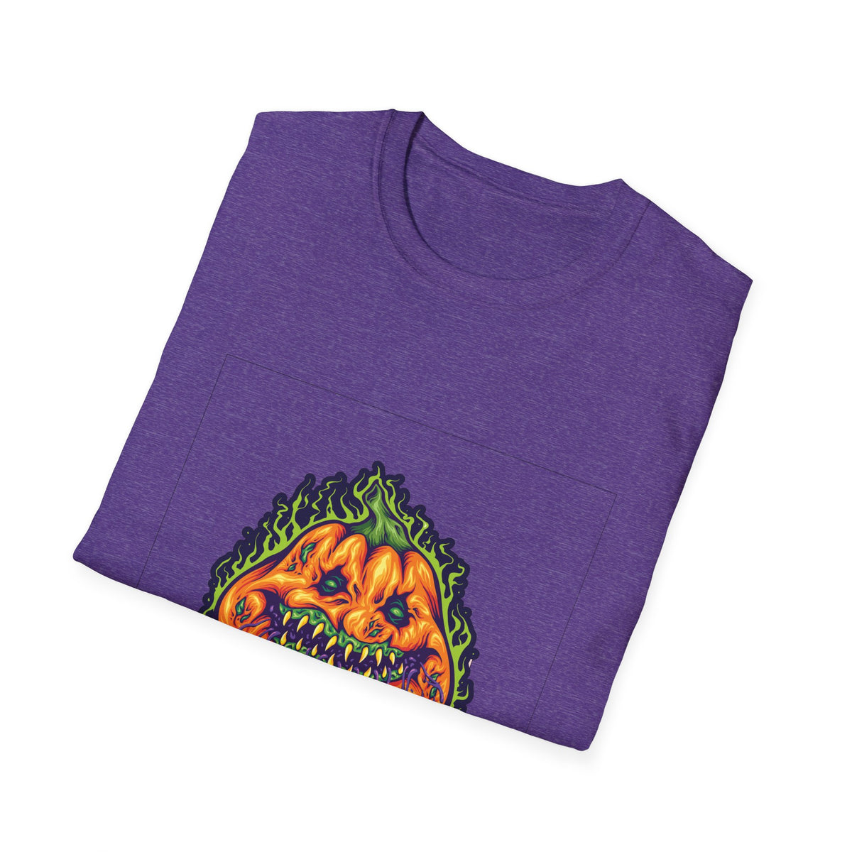 Scary Pumpkin Vintage Halloween T-Shirt