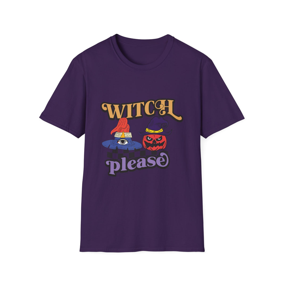 Witch Please Vintage Halloween T-Shirt
