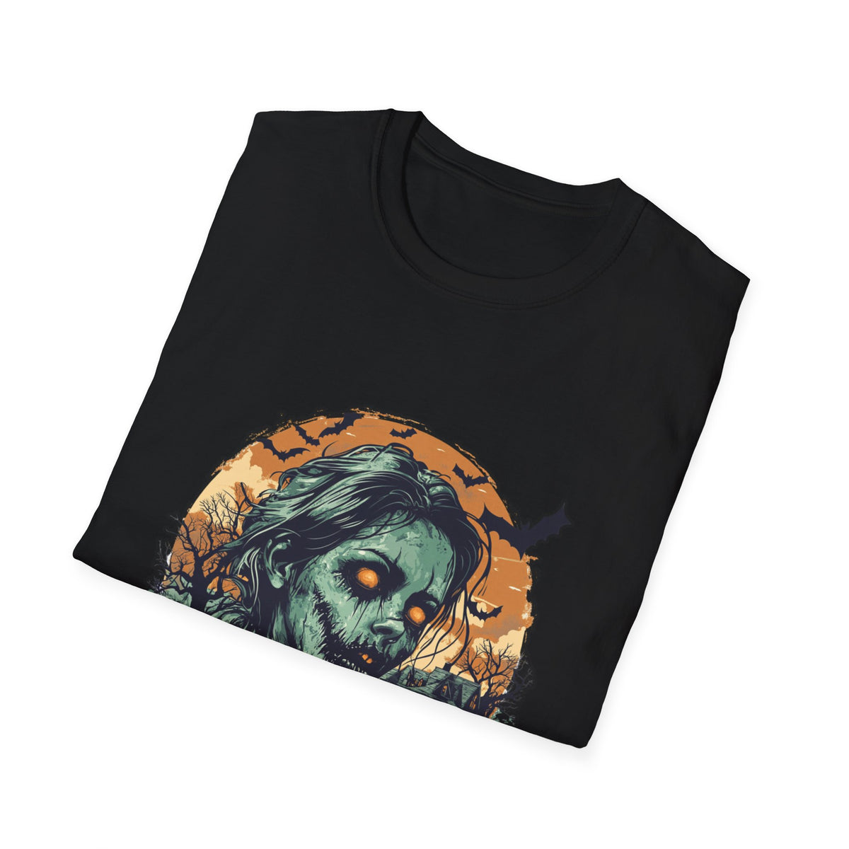 Scary Pumpkin Vintage Halloween T-Shirt