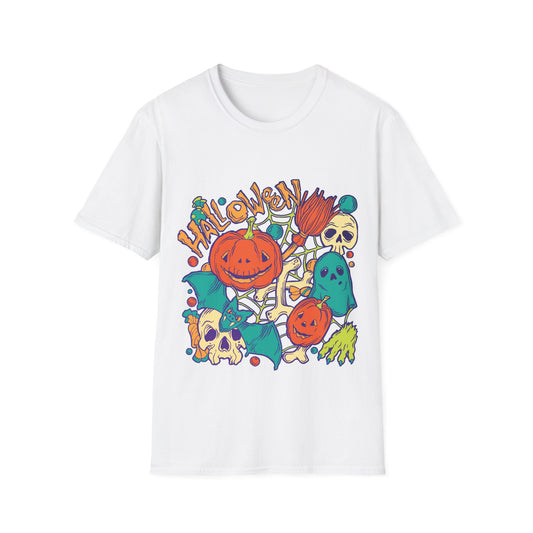 Vintage Halloween Party Graphic T-Shirt