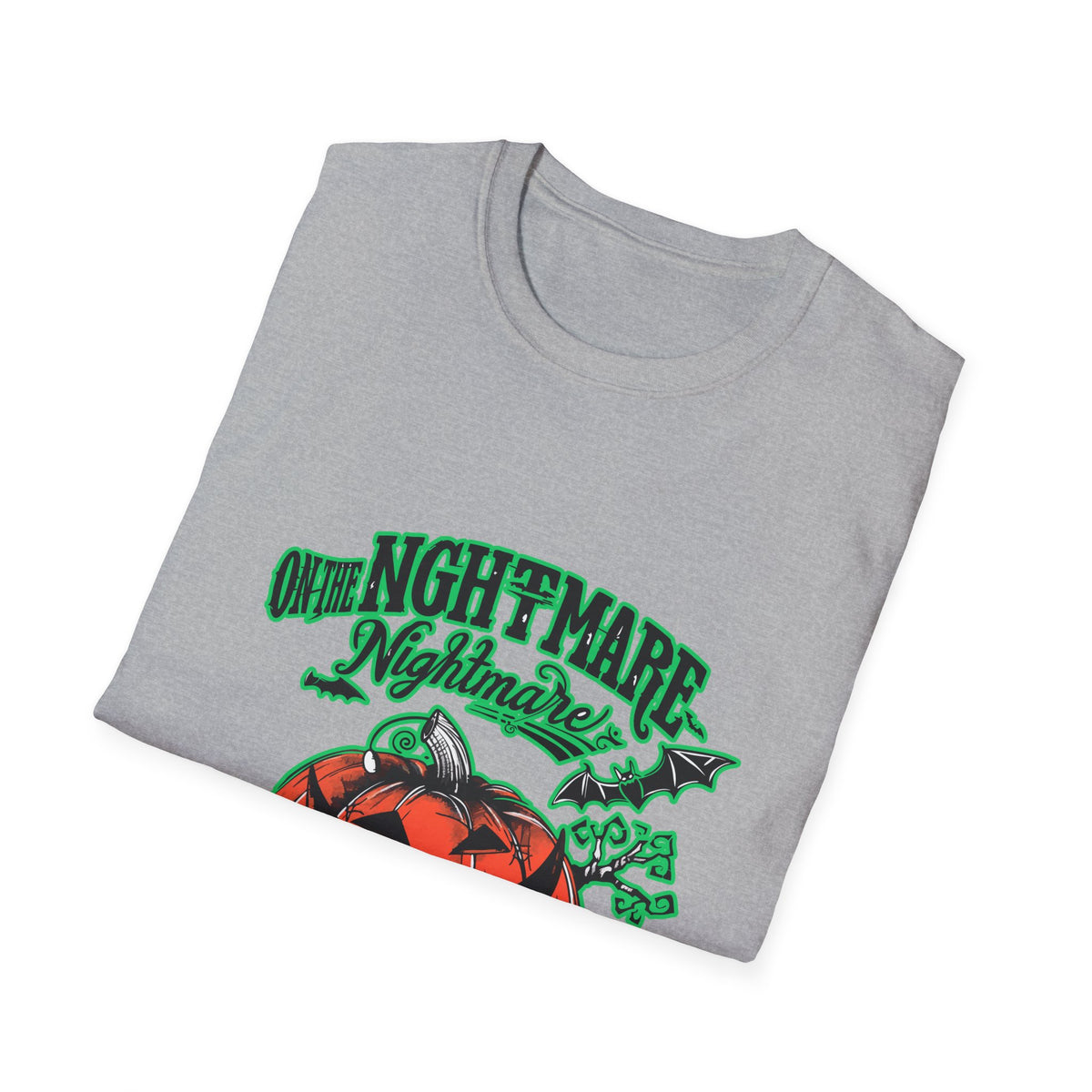 Scary Pumpkin Vintage Halloween T-Shirt