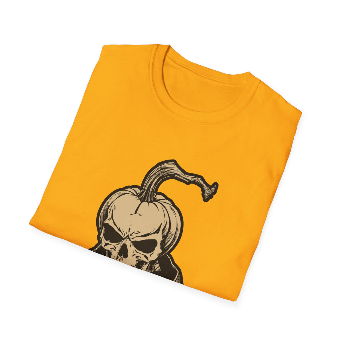 Scary Pumpkin Vintage Halloween T-Shirt