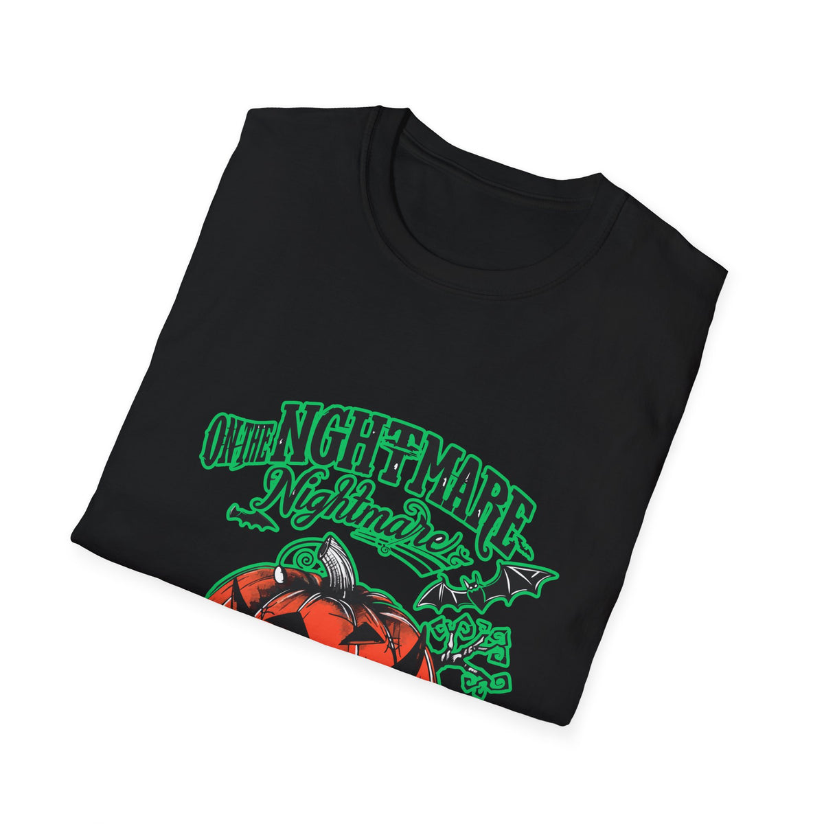 Scary Pumpkin Vintage Halloween T-Shirt