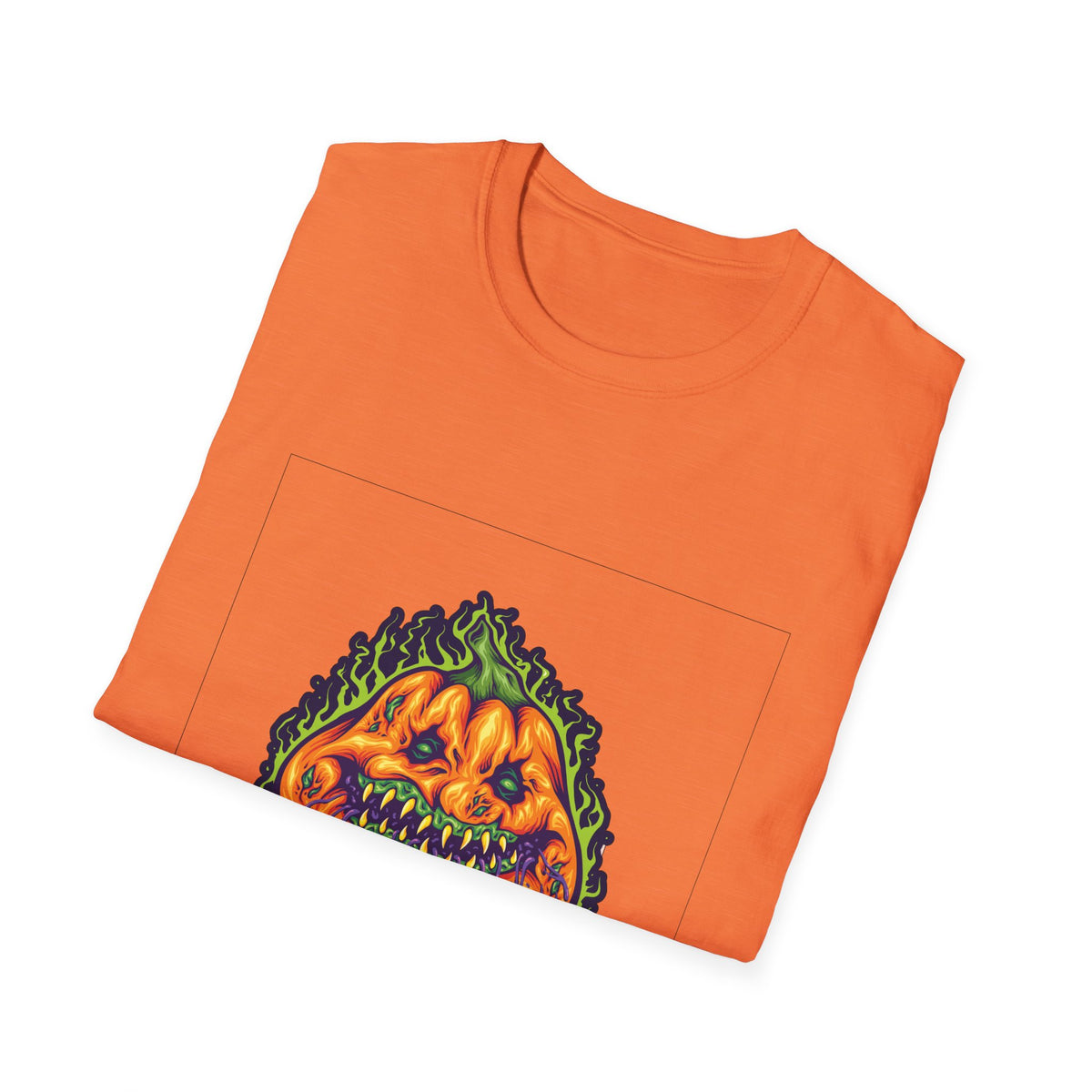 Scary Pumpkin Vintage Halloween T-Shirt