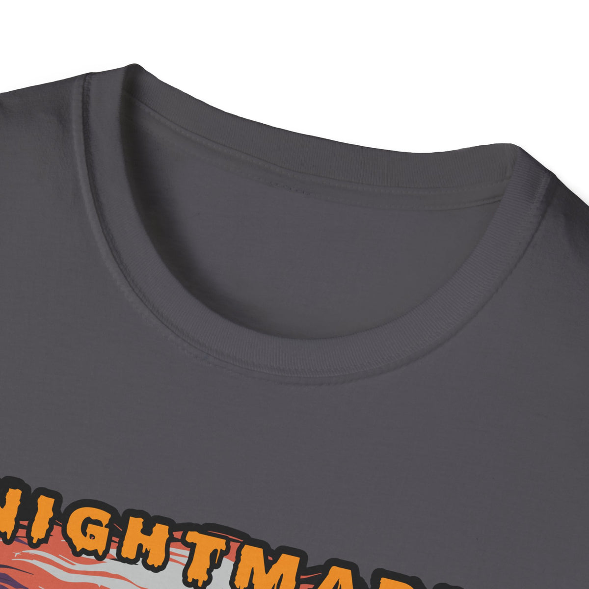Scary Pumpkin Halloween T-Shirt - Vintage Design for a Spooky Style