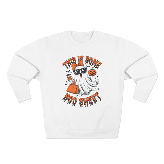 Vintage Ghost Halloween Crewneck Sweatshirt