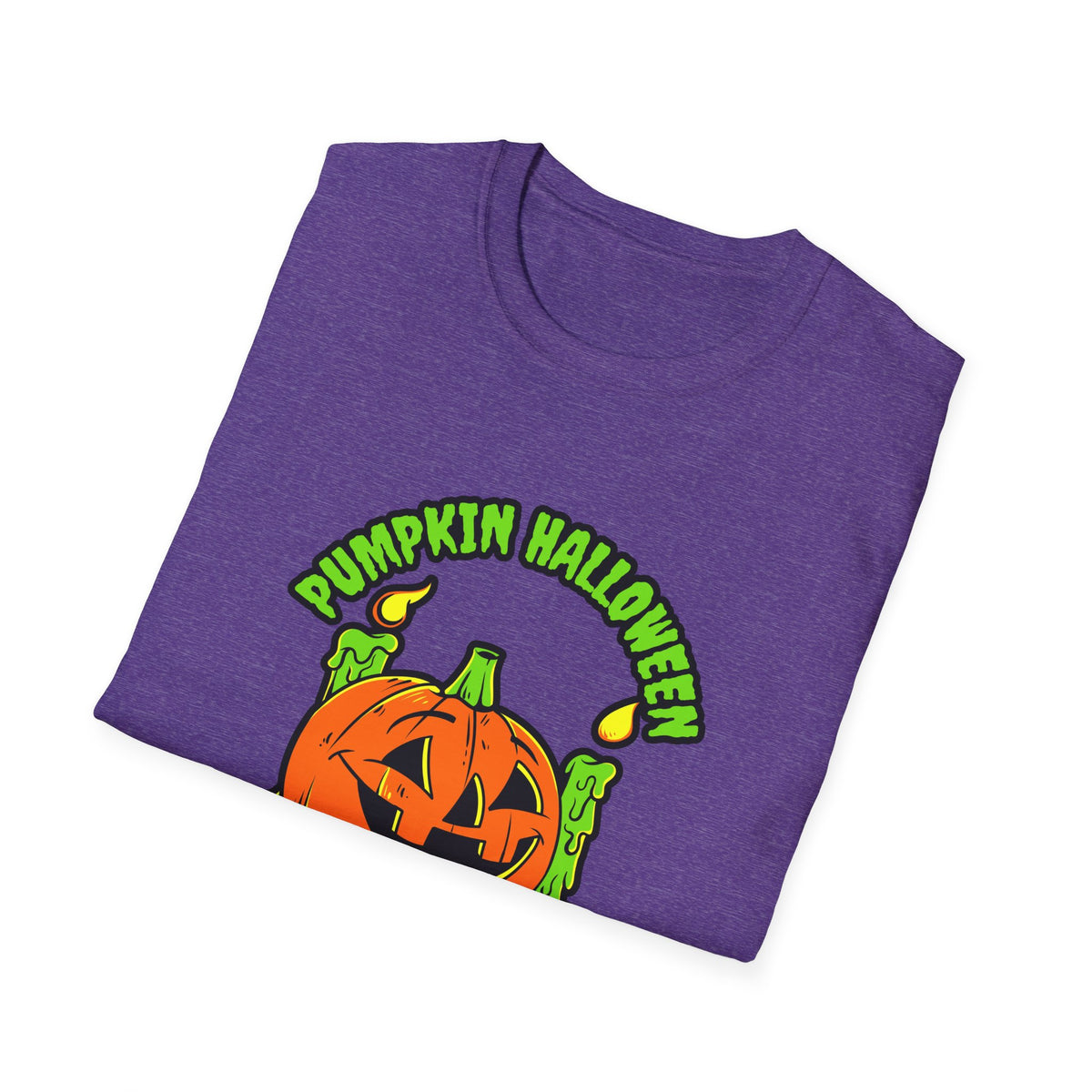 Scary Pumpkin Vintage Halloween T-Shirt