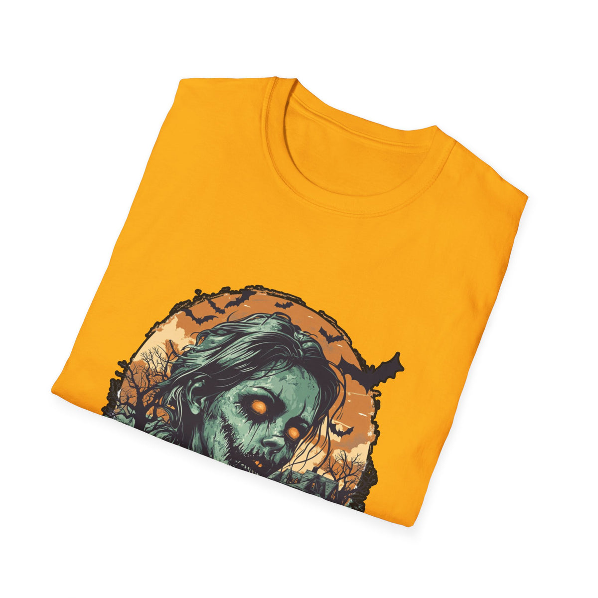 Scary Pumpkin Vintage Halloween T-Shirt