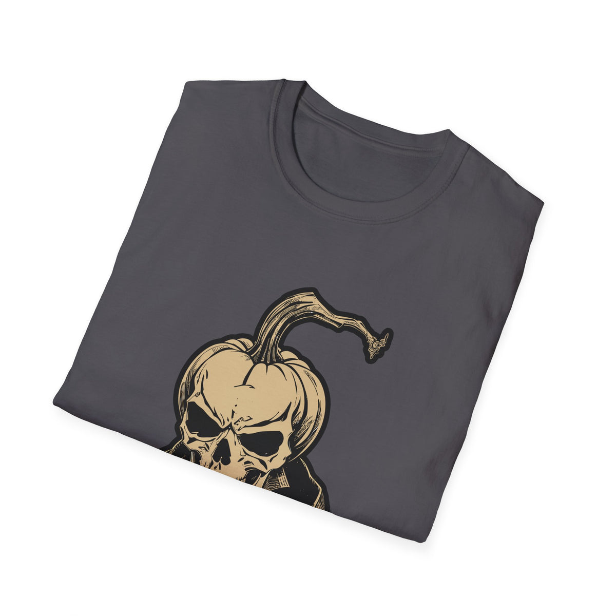 Scary Pumpkin Vintage Halloween T-Shirt