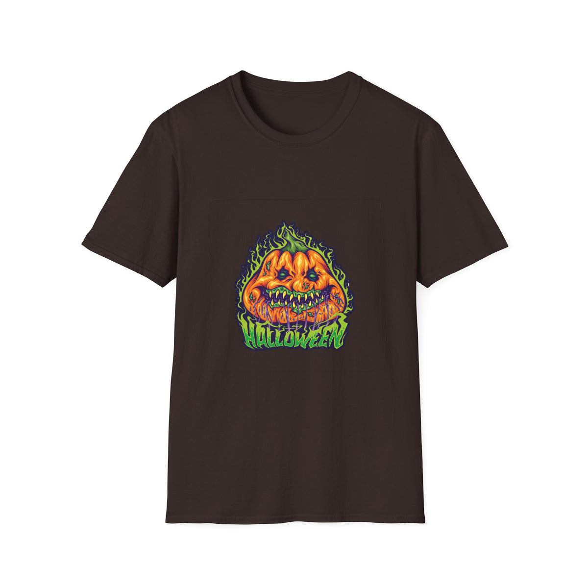 Scary Pumpkin Vintage Halloween T-Shirt