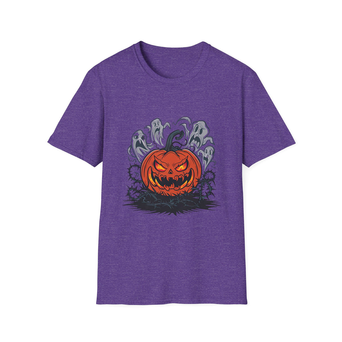 Scary Pumpkin Halloween T-Shirt
