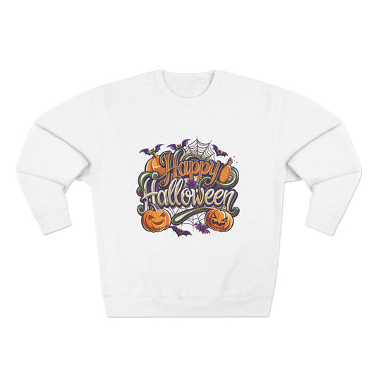 Vintage Happy Halloween Crewneck Sweatshirt
