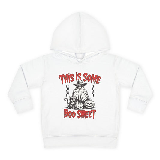 Cute Halloween Boo Sheet Toddler Hoodie